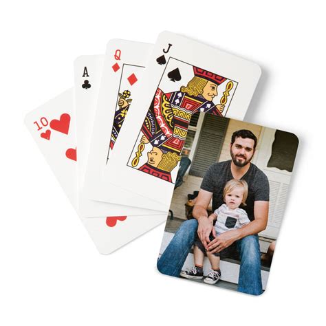 personalised playing cards with different photos|Personalised Playing Cards, Custom Bridge & Poker Cards.
